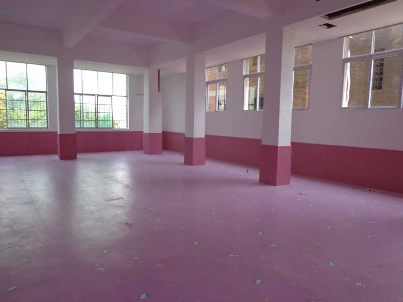 湖北省幼兒園塑膠地板 湖南省邵陽市邵東縣八一幼兒園地板