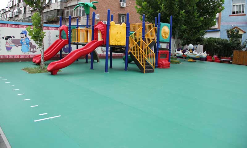 北京平谷區(qū)第一幼兒園室外地板 北京平谷區(qū)第一幼兒園室外地板