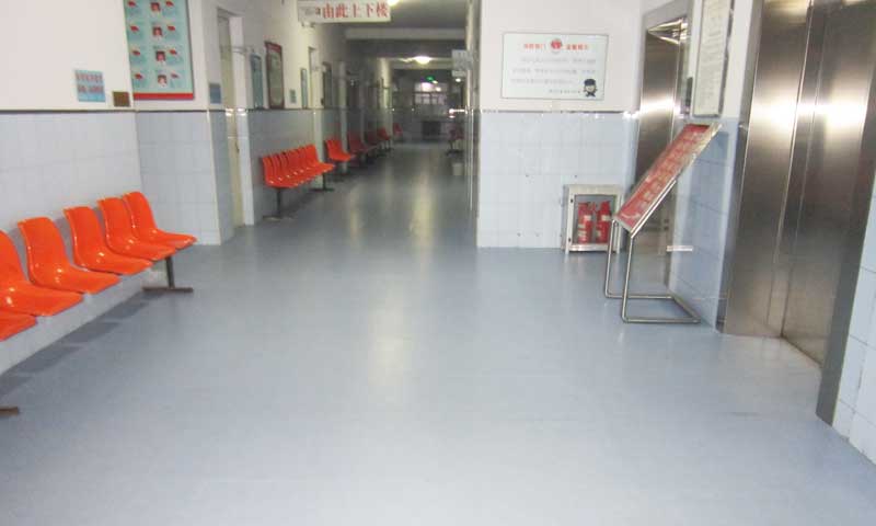 河北醫用塑膠地板展示圖 河北省承德市隆化縣醫用塑膠地板