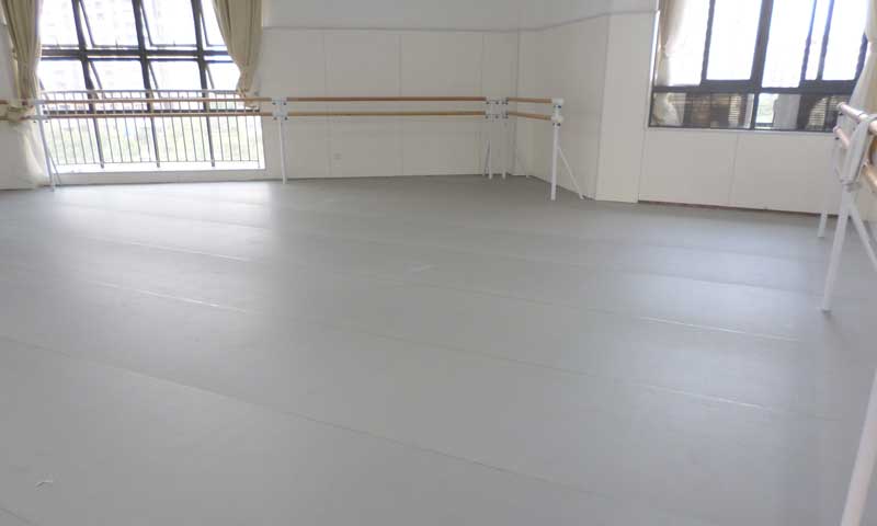 舞蹈房裝修時,舞蹈地膠該如何選擇?